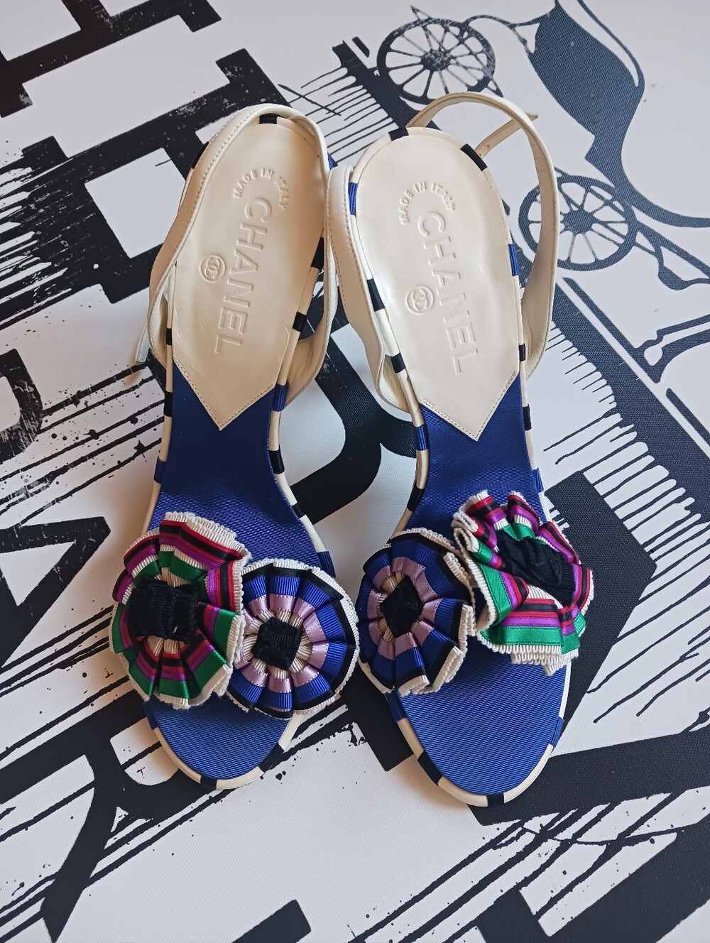 Chanel Vintage Heels Size 39.5